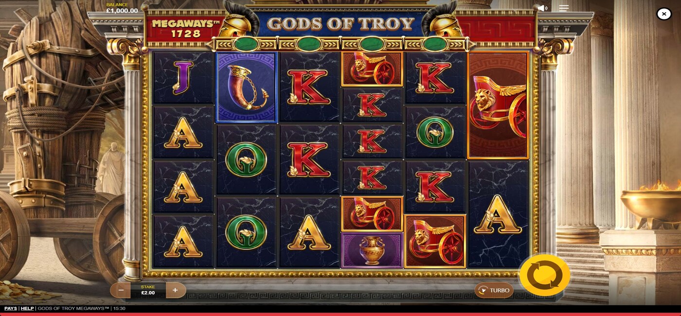 Gods of Troy Megaways